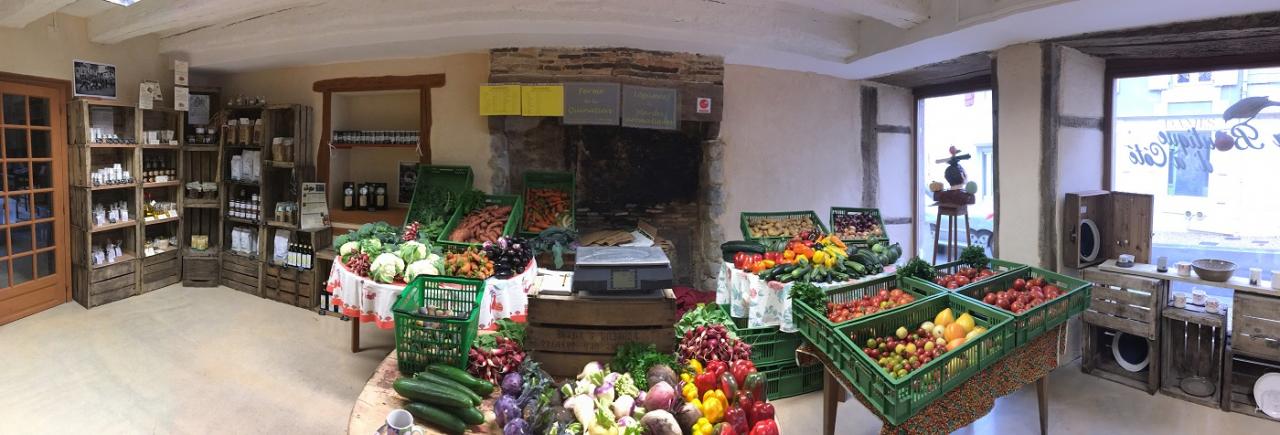 panoramique légumes